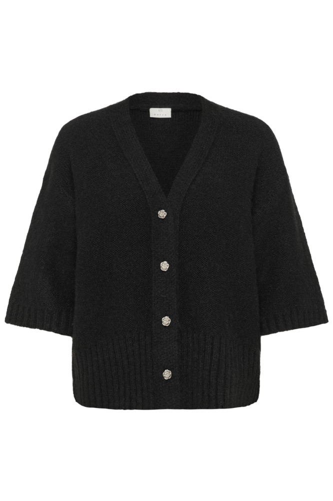 KALABIS CARDIGAN 10510680 100121 DEEP BLACK